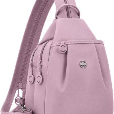 Sling Backpack for Women, Water-Resistant Crossbody Chest Bag for Travel, Work, Gym, Students & Daily Use