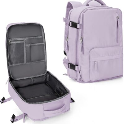 Large Travel Backpack Carry on Flight Approved Laptop Work Business Backpack for Women Men