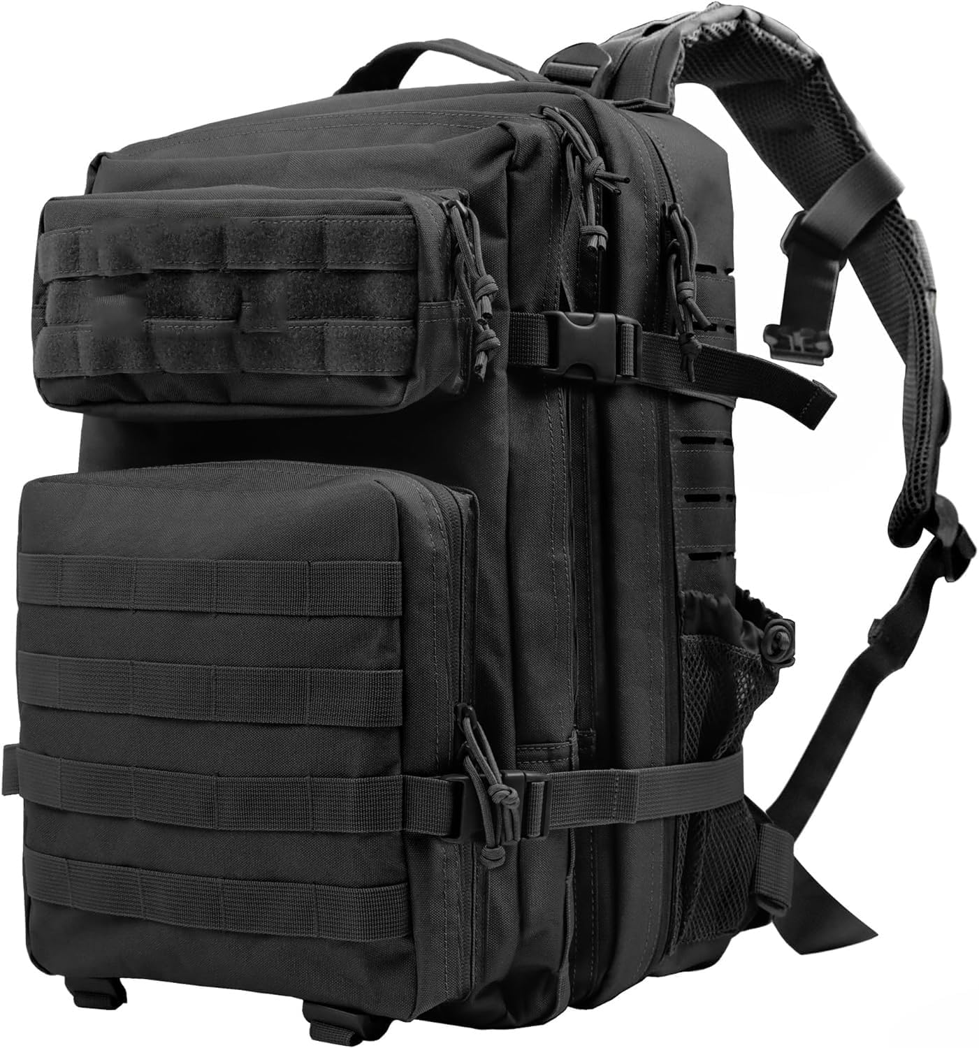 45L Military Tactical Backpack for Men and Women Army 3 Day Assault Pack Bag Large Rucksack with System