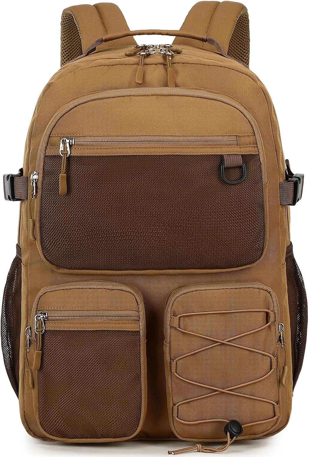 Water Resistant Daypack with Mulitiple Pockets for Travel Outdoor College, 15.6 inch Laptop Backpack for Men and Women