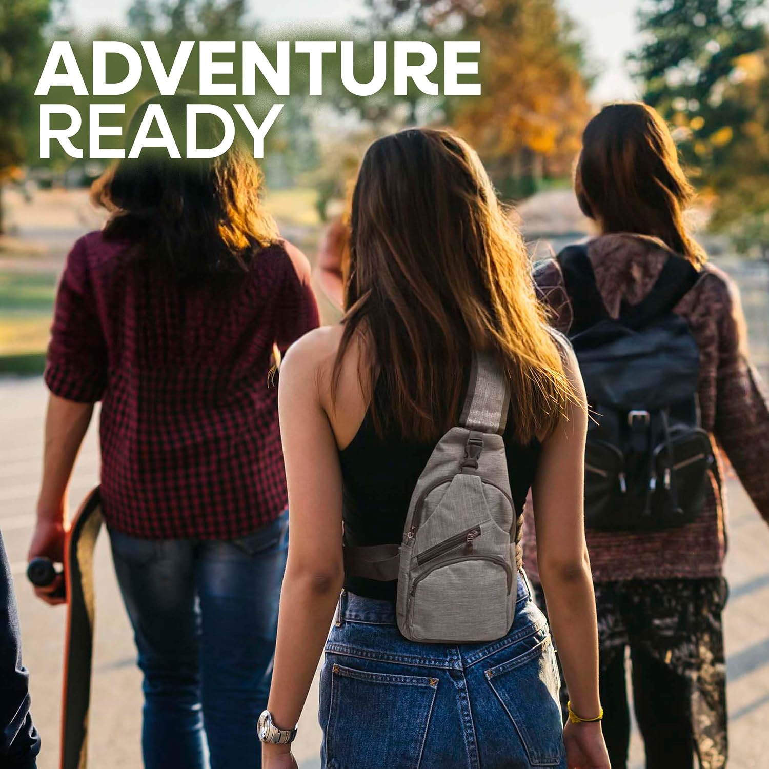 Anti-Theft Daypack: Anti Theft Crossbody Bag, Lightweight for Travel, Hiking, or Everyday Pickpocket Protection - Image 2