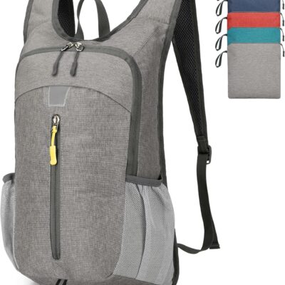 Lightweight Hiking Backpack 20L Foldable Small Travel Hiking Daypack Camping Backpack Water Resistant Packable Outdoor Cycling Back Pack Sports Shoulder Bag for Women Men