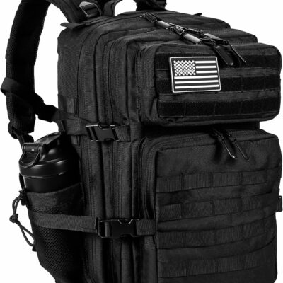 Military Tactical Backpack for Men and Women 45L Army 3  Bag Large Rucksack with  System
